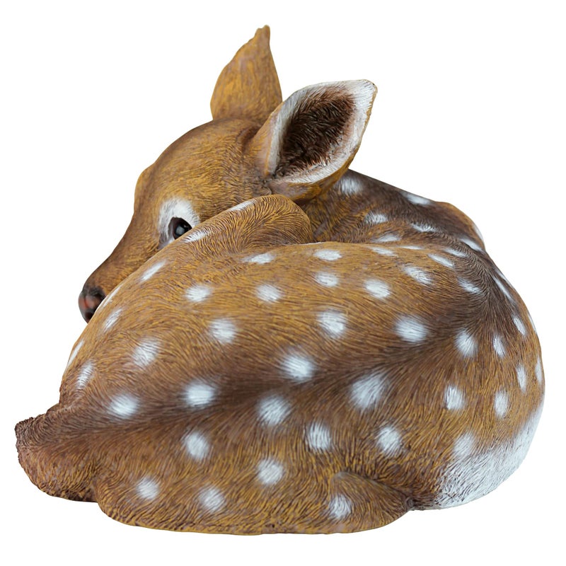 Design Toscano Hershel, the Forest Fawn Baby Deer Statue - Image 3